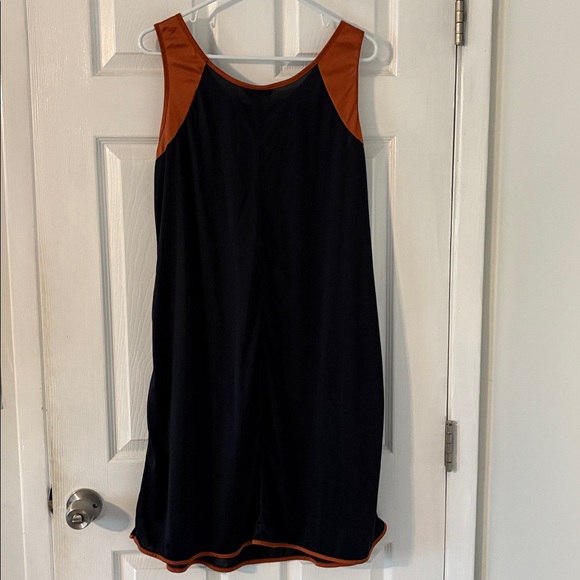 Vintage Intimate Appeal Black Slip Dress Nightgown Contrast Trim - Picture 5 of 5